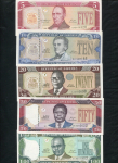 Набор из 5-ти бон долларов (Либерия)