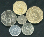 Набор из 6-ти монет (Гватемала)