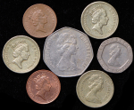 Набор из 7-ми монет (Великобритания)