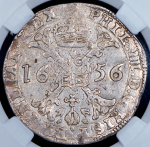 Талер 1656 (Брабант) (в слабе)