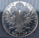 Талер 1780. Рестрайк (Австрия) (в слабе)