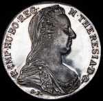 Талер 1780. Рестрайк (Австрия)