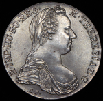 Талер 1780. Рестрайк (Австрия)