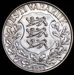 1 крона 1933 "Лира" (Эстония)