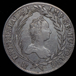 20 крейцеров 1763 (Венгрия) KB