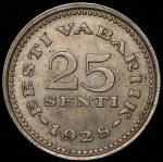 25 сентов 1928 (Эстония)