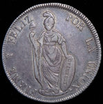 4 реала 1848 (Перу)