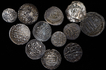 Набор из 12-ти серебряных монет  Закавказье