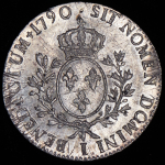 1 экю 1790 (Франция)