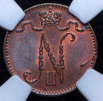 1 пенни 1898 (Финляндия) (в слабе)