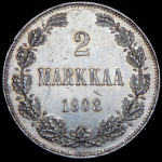 2 марки 1908 (Финляндия) L