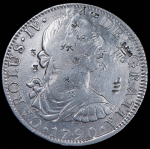 8 реалов 1790 (Мексика)