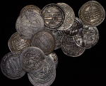 Набор из 16-ти серебряных монет  Аббасиды