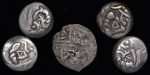 Набор из 5-ти серебряных монет
