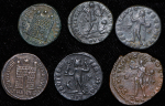 Набор из 6-ти монет. Рим