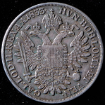 1/2 талера 1833 (Австрия)