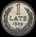 1 лат 1924 (Латвия)