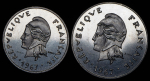 Набор из 3-х монет. Пробные  (Западно-Африканские штаты)