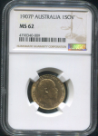 Соверен 1907 (Австралия) (в слабе)