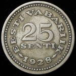 25 центов 1928 (Эстония)