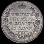 Рубль 1829 СПБ-НГ