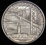 1/2 доллара 1936 "Мост между Сан-Франциско и Оклендом" (США)