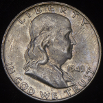 1/2 доллара 1949 (США) без букв