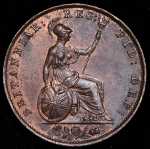 1/2 пенни 1854 (Великобритания)