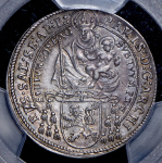 1/6 талера 1627 (Зальцбург) (в слабе)