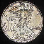1 доллар 1986 (США) без букв