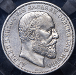 2 марки 1895 (Саксен-Кобург-Гота) (в слабе) А