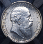 2 марки 1907 "Памяти герцога Фридриха" (Баден) (в слабе)