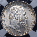 2 марки 1914 (Вюртемберг) (в слабе) F