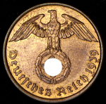 2 пфеннига 1939 (Германия) А