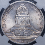 3 марки 1913 (Саксония) (в слабе) Е