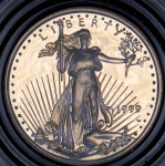5 долларов 1999 "American Eagle" (США) (в п/у) без букв