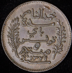 5 сантим 1908 (Тунис)