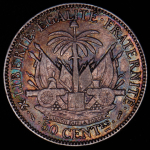 50 сантимов 1887 (Гаити)