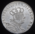 6 грошеров 1757 (Пруссия) C