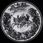 Медаль "175 лет битве при Ватерлоо" (в п/у)