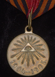 Медаль "Русско-Японская война 1904-1905"