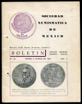 Набор из 2-х бюллетеней нумизматического общества Мексики №42-43 1964