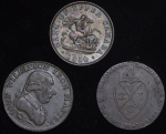 Набор из 3-х медных токенов (Канада)