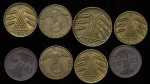 Набор из 8-ми монет (Германия)