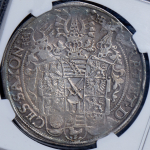 Талер 1596 (Саксония) (в слабе)