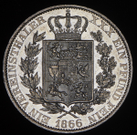 Талер 1866 (Ольденбург) B