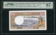100 франков 1977 (Новые Гебриды) (в слабе)