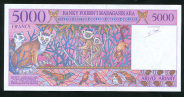 5000 франков 1995 (Мадагаскар)