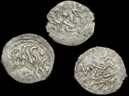 Набор из 3-х сер. монет Мухаммад I (Мехмед) Гирей I