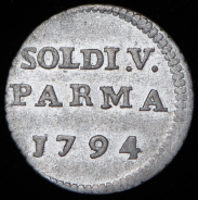 5 сольди 1794 (Парма)